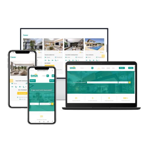 Site PRONTO para IMOBILIÁRIAS